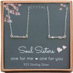 arrow necklace best friend gifts