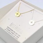 compass necklace best friend gifts