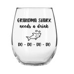 grandma shark glass gifts for grandma