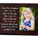 i love you grandma photo frame gifts for grandma