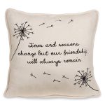 inspirational pillow best friend gifts