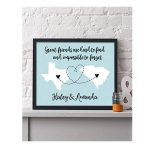 long distance artwork best friend gifts