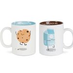milk and cookie mugs gifts for couples