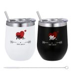 mr mrs win tumblers gifts for couples