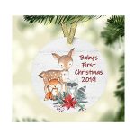 personalized baby gifts babys first christmas ornament