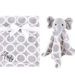 personalized baby gifts personalized animal blanket