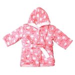 personalized baby gifts plush hooded pink bunnies
