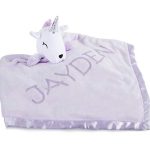 personalized baby gifts plush unicorn baby