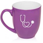 purple nurse mug gifts for nurses