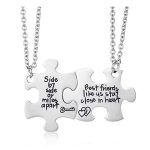 puzzle necklace best friend gifts