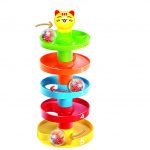 5 layer ball drop 1 year old educational toy