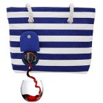 beach wine tote
