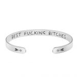 bridesmaid gift bracelet best fucking bitches