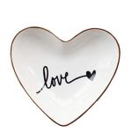 bridesmaid gift love ring dish