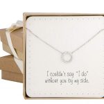 bridesmaid gift necklaces