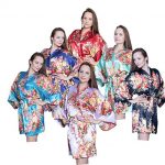 bridesmaid kimonos robes