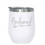 bridesmaid wine tumbler