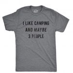camping tshirt i like camping
