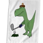 dinosaur towel