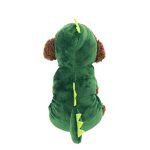green dinosaur dog costume