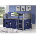 kids loft bed and fort