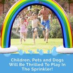 kids rainbow sprinkler