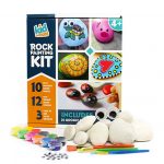 kids rock painting craft set