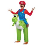 mario riding yoshi kids halloween costume
