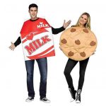 milk and cookies halloween costume for couples