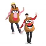 mr and mrs potato head halloween costume set