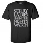 nights watch tshirt
