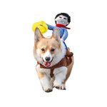 riding cowboy dog costume