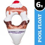 stranger things scoops ahoy pool float