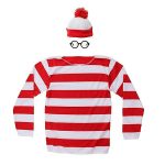 where’s waldo halloween costume for men