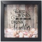 wine cork frame