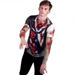 zombie halloween shirt for men