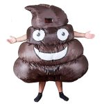 poop emoji inflatable costume