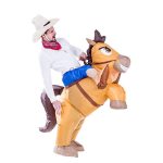riding horse inflatable costume