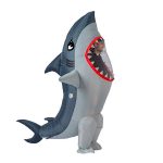 sharkie inflatable costume