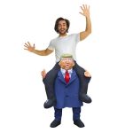 trump piggyback inflatable costume